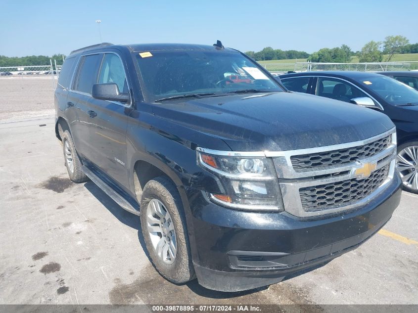 2018 CHEVROLET TAHOE LT