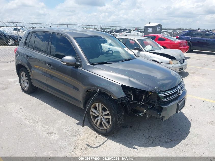 2013 VOLKSWAGEN TIGUAN S