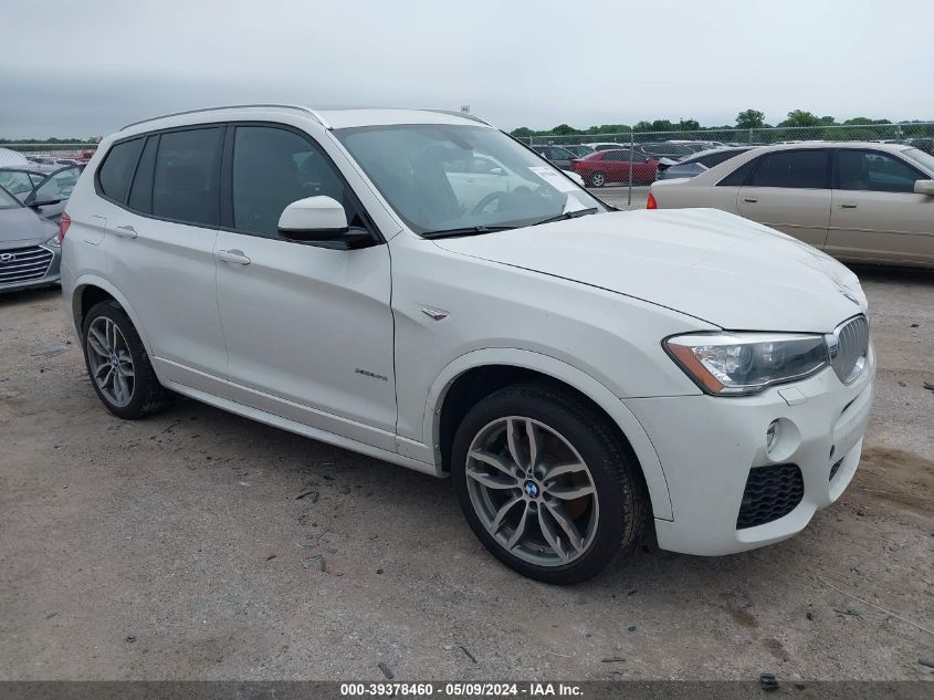 2016 BMW X3 XDRIVE35I