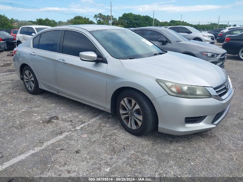 2015 HONDA ACCORD LX