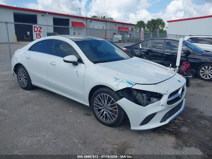 2020 MERCEDES-BENZ CLA 250 250 4MATIC