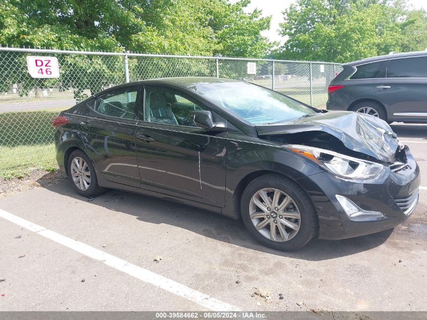 2015 HYUNDAI ELANTRA SE