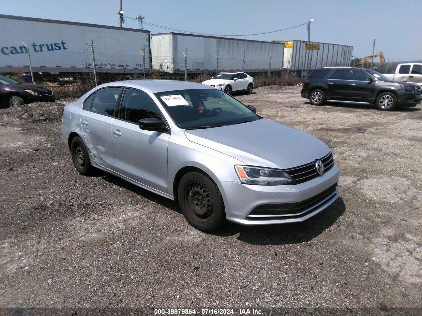 2016 VOLKSWAGEN JETTA 1.4T S