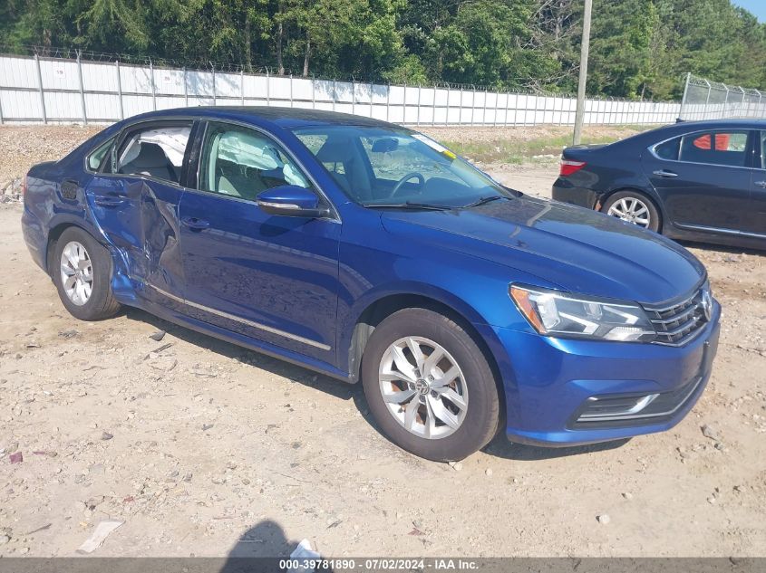 2016 VOLKSWAGEN PASSAT S/R-LINE