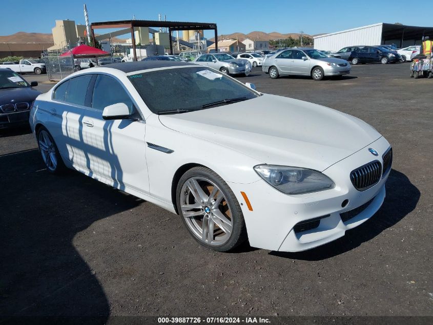 2013 BMW 650I GRAN COUPE