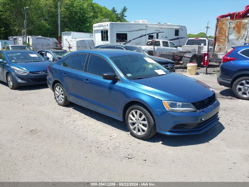 2015 VOLKSWAGEN JETTA 1.8T SE