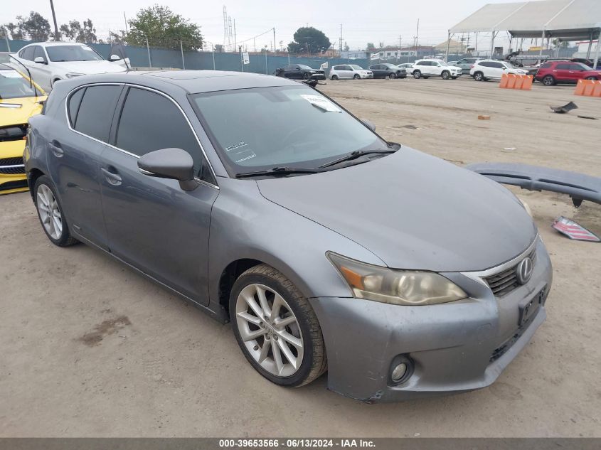 2012 LEXUS CT 200H PREMIUM