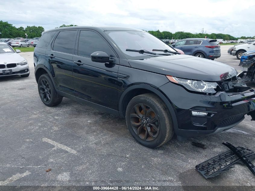 2018 LAND ROVER DISCOVERY SPORT HSE