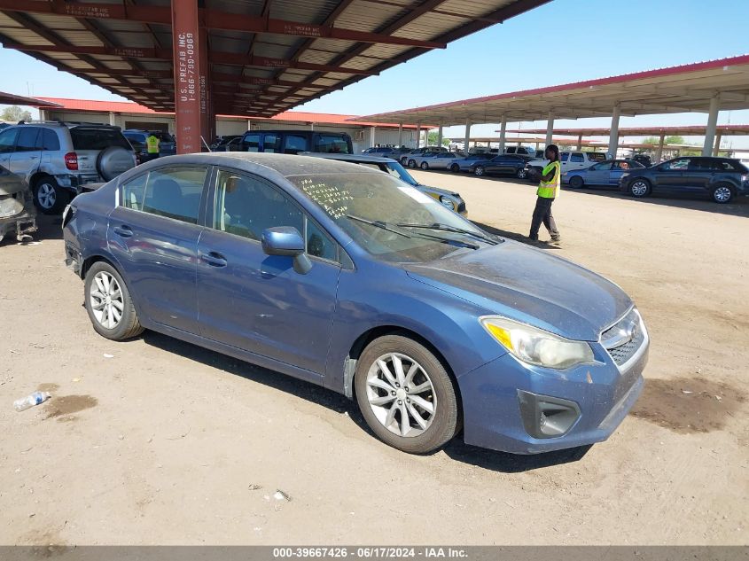 2012 SUBARU IMPREZA 2.0I PREMIUM