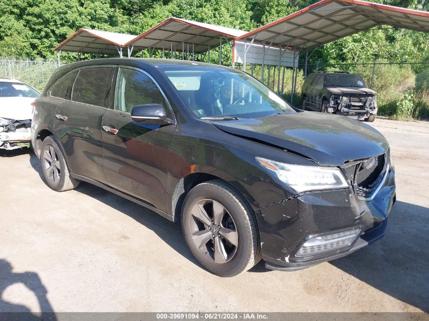 2016 ACURA MDX