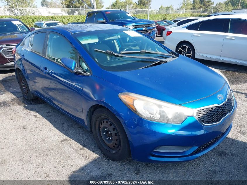 2015 KIA FORTE LX