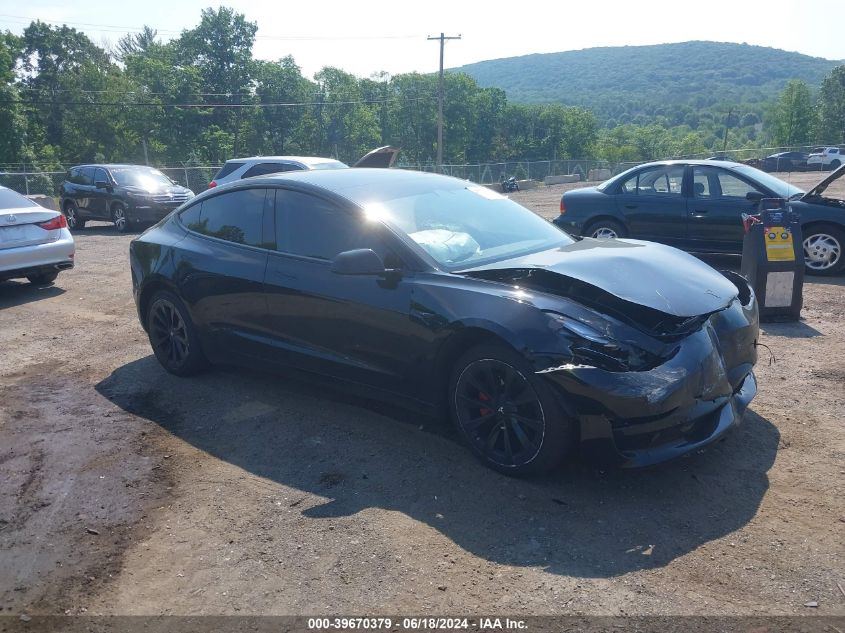 2022 TESLA MODEL 3 LONG RANGE DUAL MOTOR ALL-WHEEL DRIVE