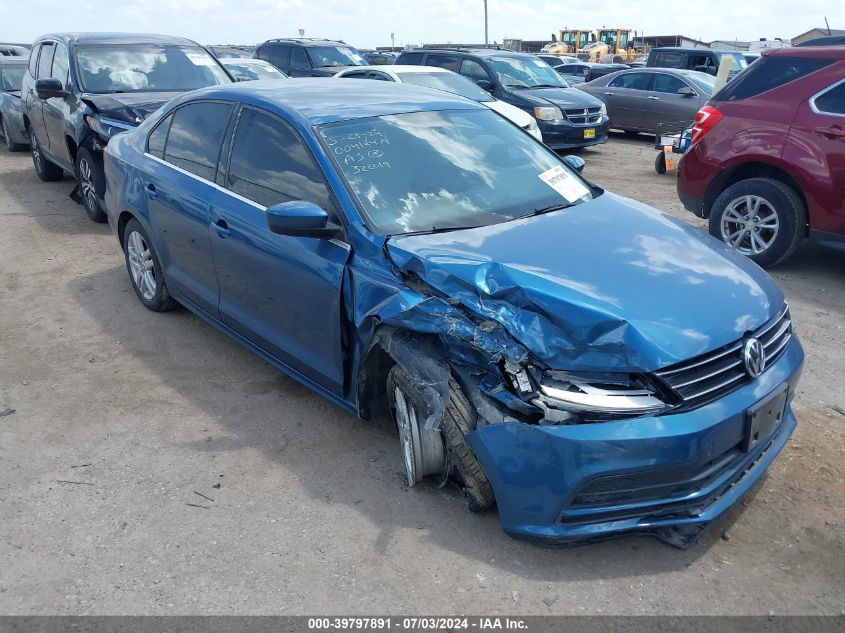 2017 VOLKSWAGEN JETTA 1.4T S