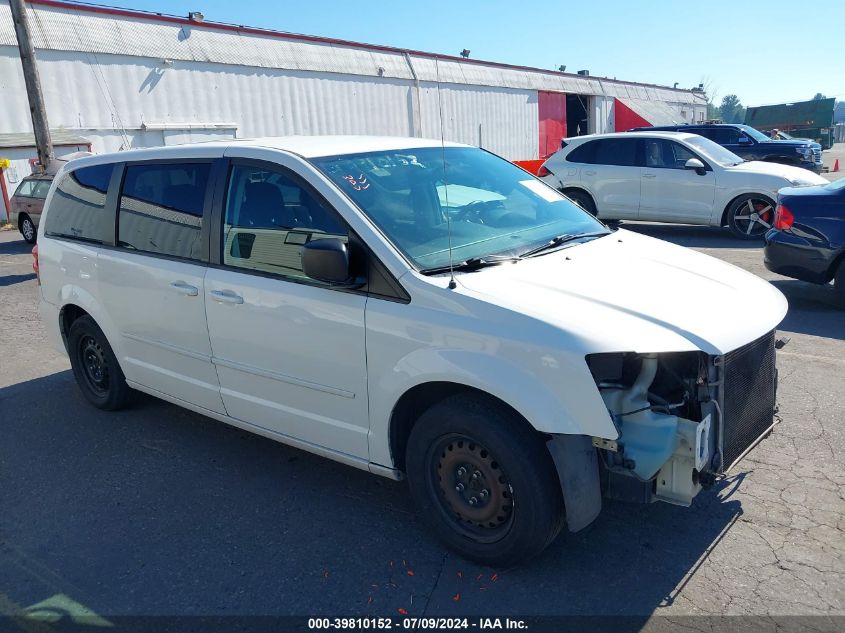 2012 DODGE GRAND CARAVAN SE/AVP