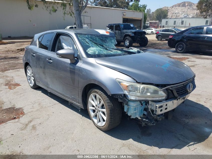 2012 LEXUS CT 200H PREMIUM