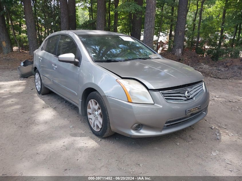 2010 NISSAN SENTRA 2.0S