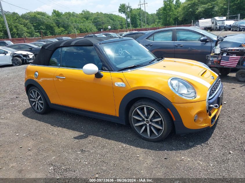 2016 MINI CONVERTIBLE COOPER S