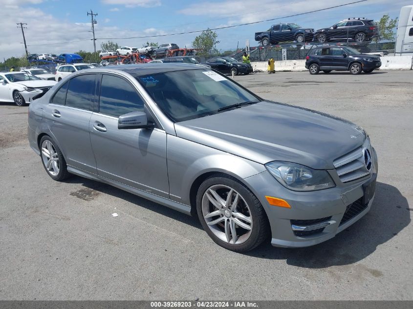 2012 MERCEDES-BENZ C 300 LUXURY 4MATIC/SPORT 4MATIC