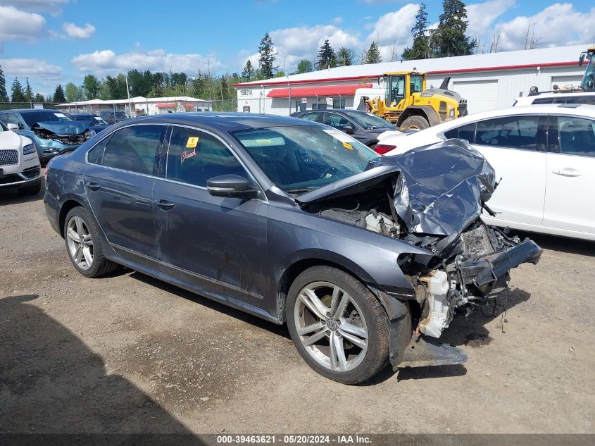 2015 VOLKSWAGEN PASSAT 2.0L TDI SE