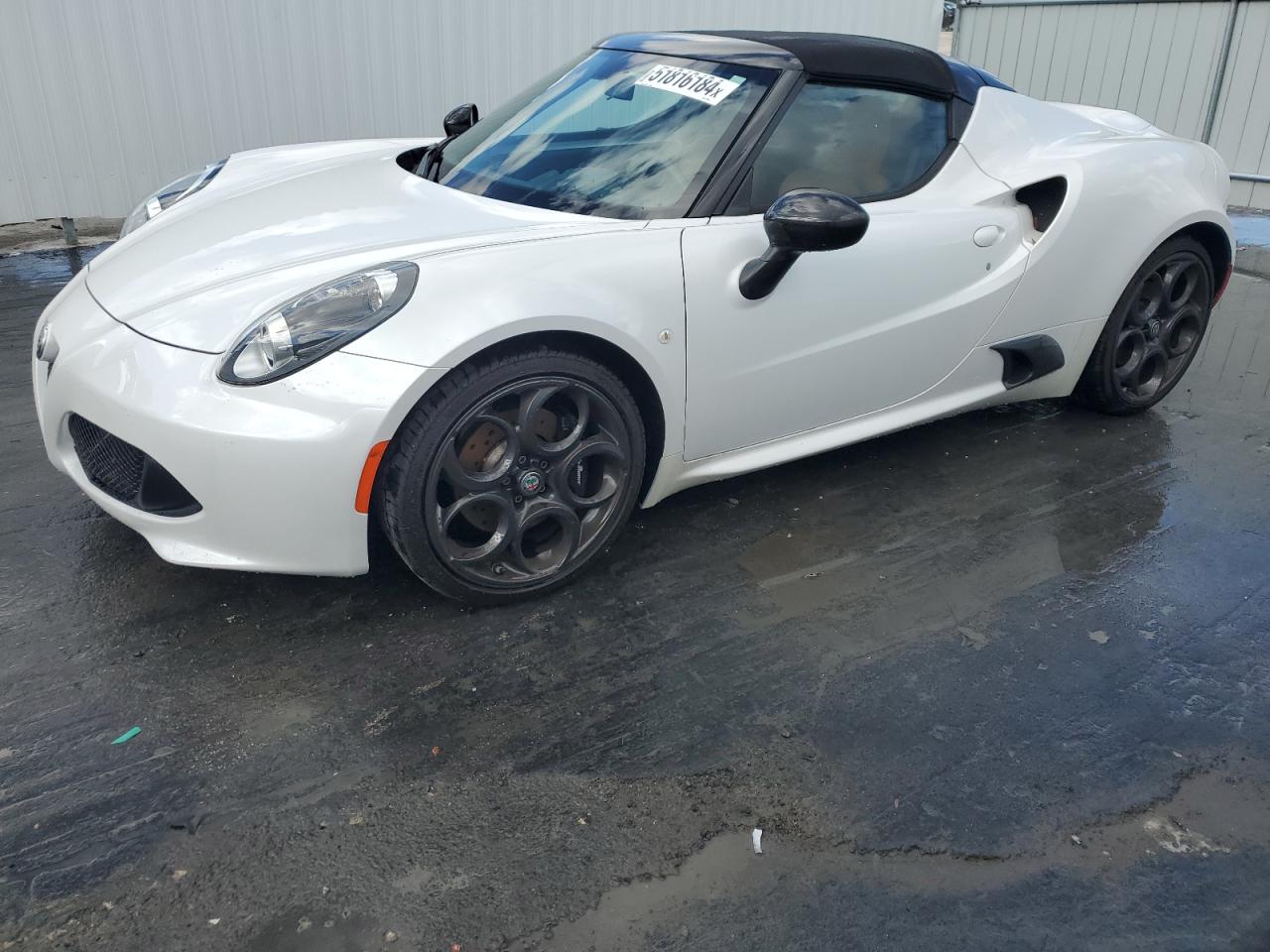 2018 ALFA ROMEO 4C SPIDER