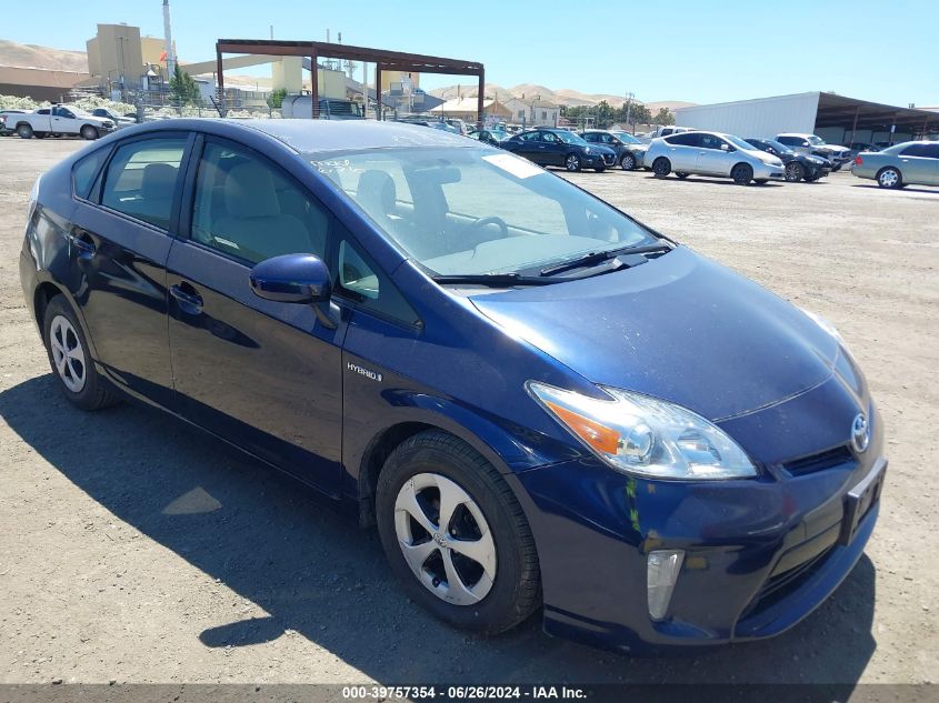 2014 TOYOTA PRIUS THREE