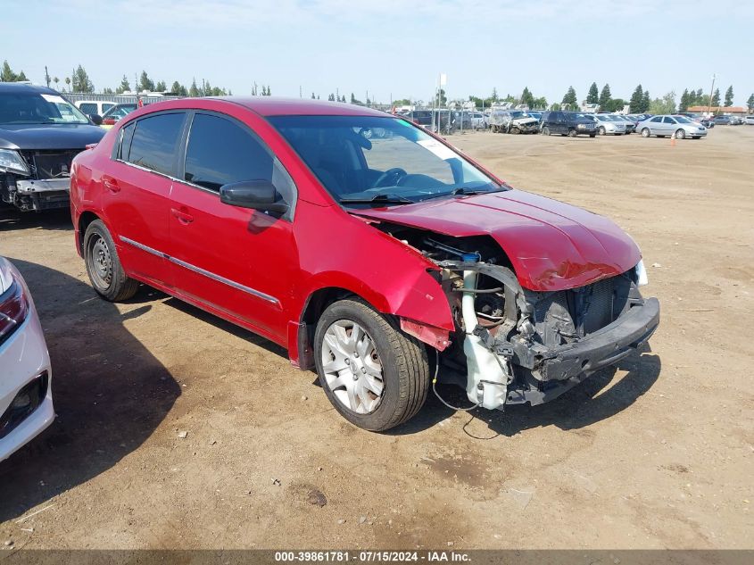 2012 NISSAN SENTRA 2.0 S