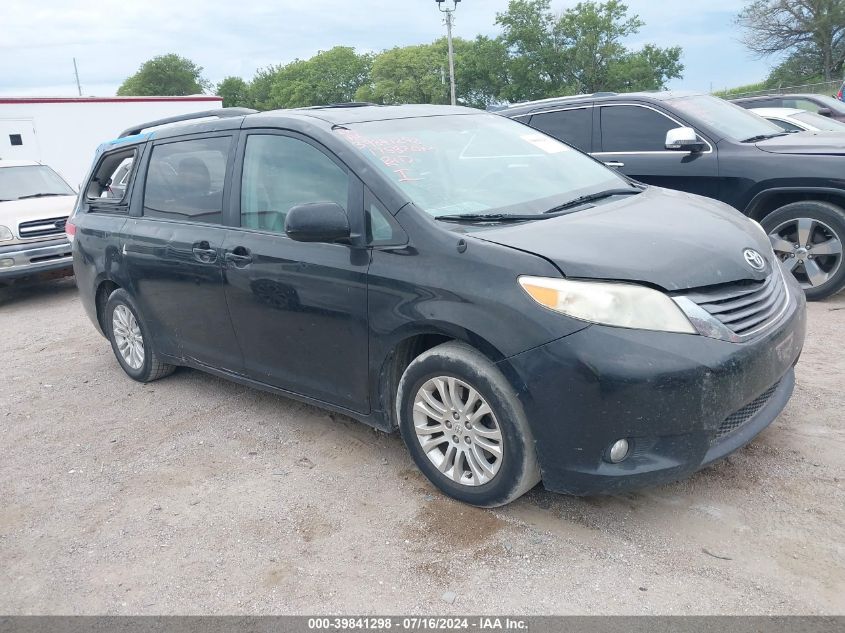 2011 TOYOTA SIENNA XLE V6