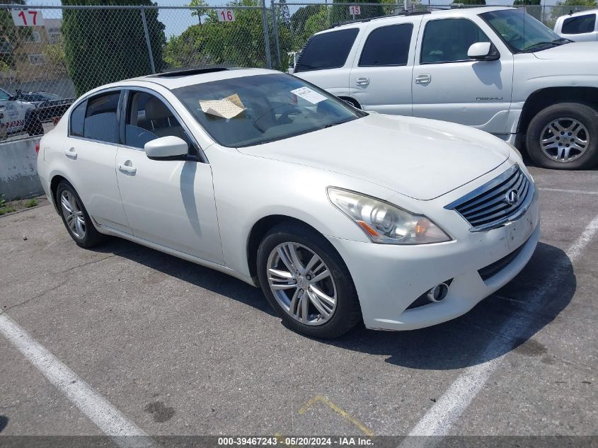 2011 INFINITI G25 JOURNEY