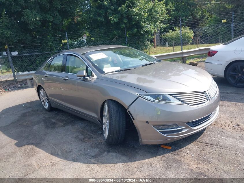 2016 LINCOLN MKZ