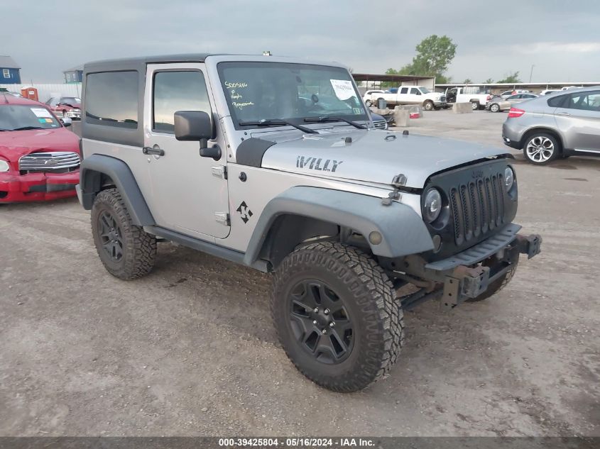 2015 JEEP WRANGLER WILLYS WHEELER