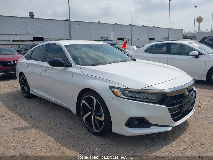 2021 HONDA ACCORD SPORT