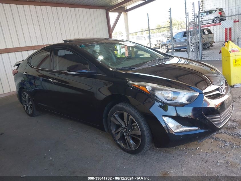 2016 HYUNDAI ELANTRA LIMITED