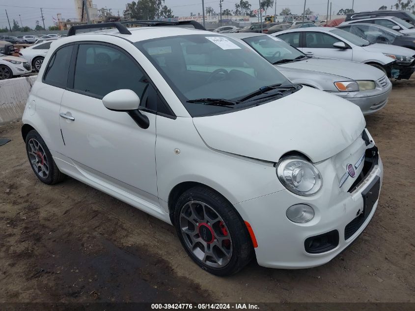 2012 FIAT 500 SPORT