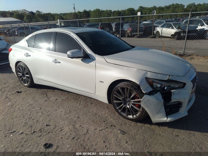 2017 INFINITI Q50 3.0T RED SPORT 400