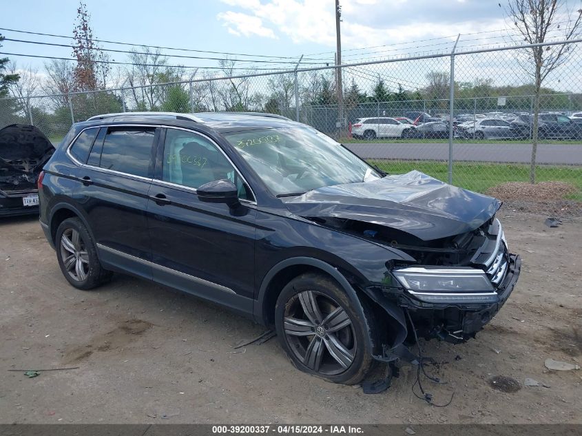 2019 VOLKSWAGEN TIGUAN 2.0T SEL PREMIUM/2.0T SEL PREMIUM R-LINE