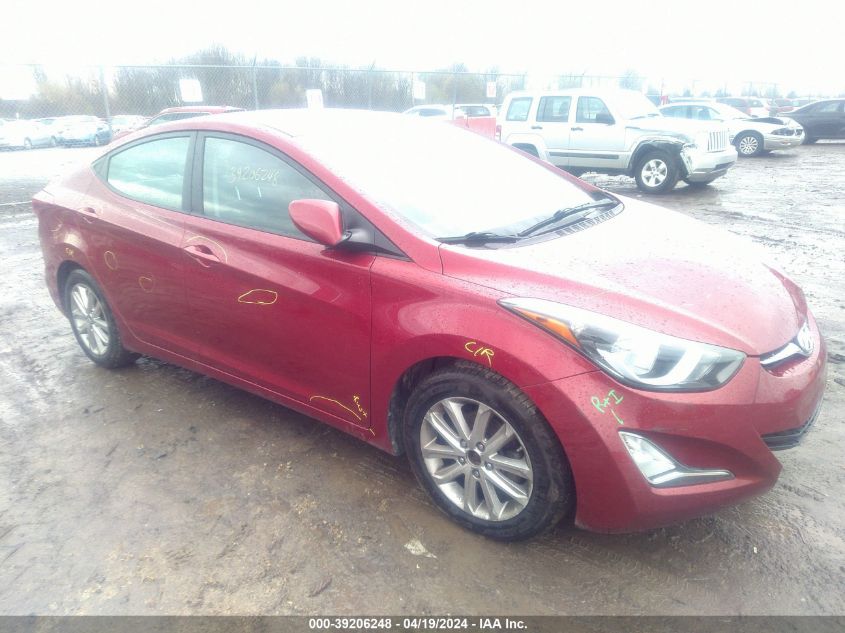 2014 HYUNDAI ELANTRA SE