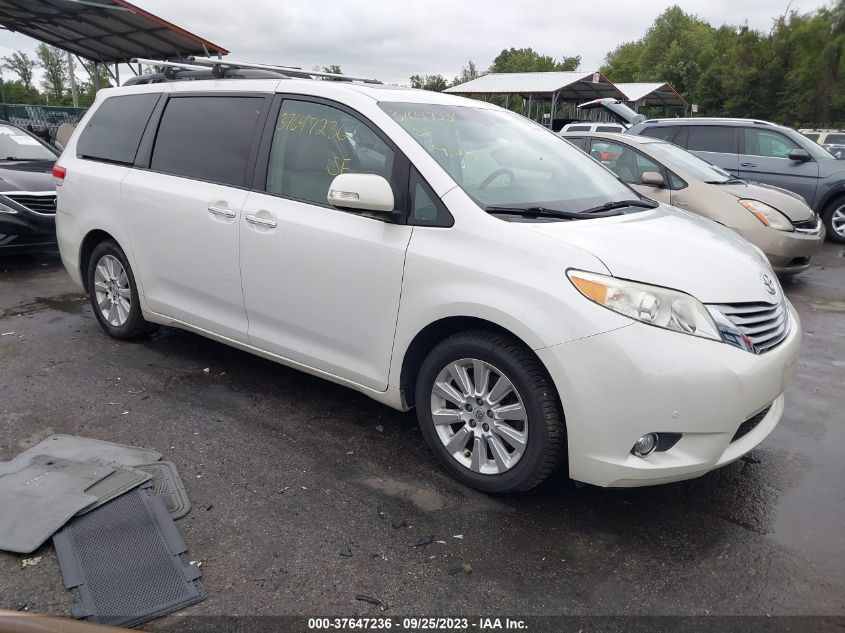 2014 TOYOTA SIENNA LIMITED 7 PASSENGER