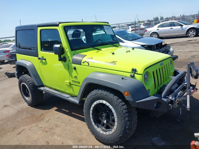 2017 JEEP WRANGLER SPORT 4X4