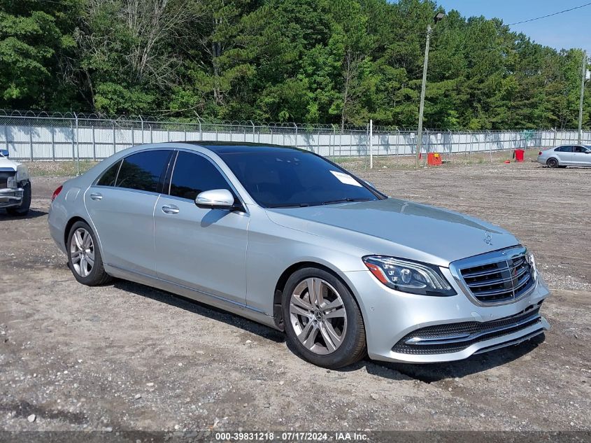 2018 MERCEDES-BENZ S 450 4MATIC