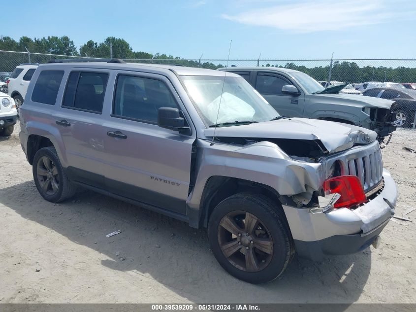 2017 JEEP PATRIOT SPORT SE FWD