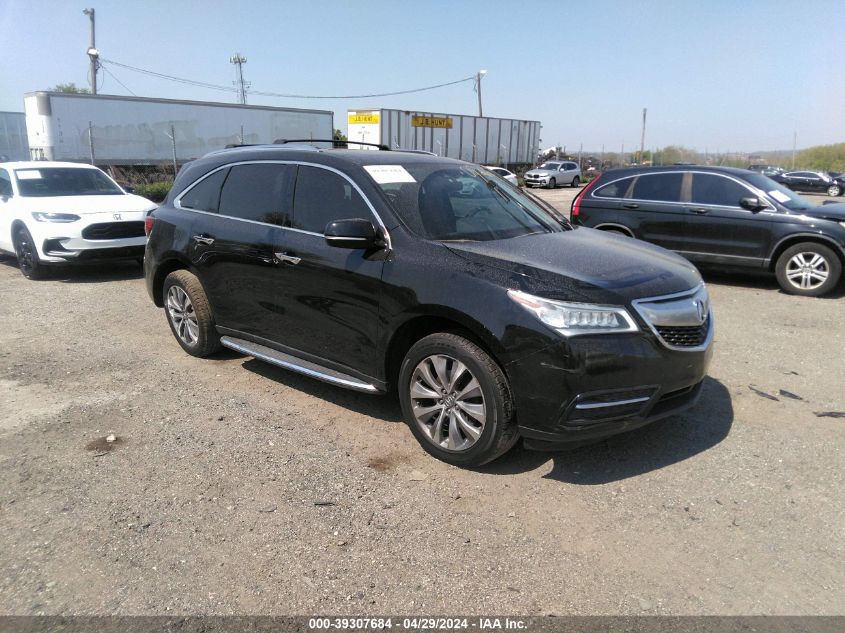 2015 ACURA MDX TECHNOLOGY PACKAGE