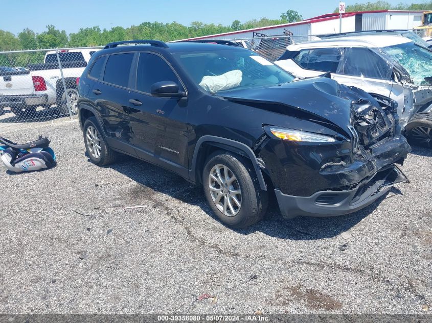 2017 JEEP CHEROKEE SPORT 4X4