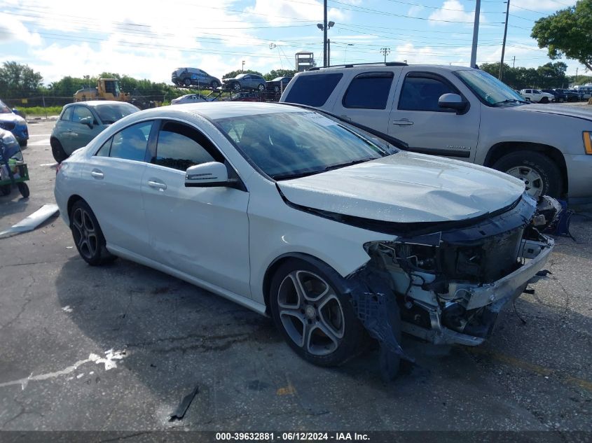 2016 MERCEDES-BENZ CLA 250 4MATIC