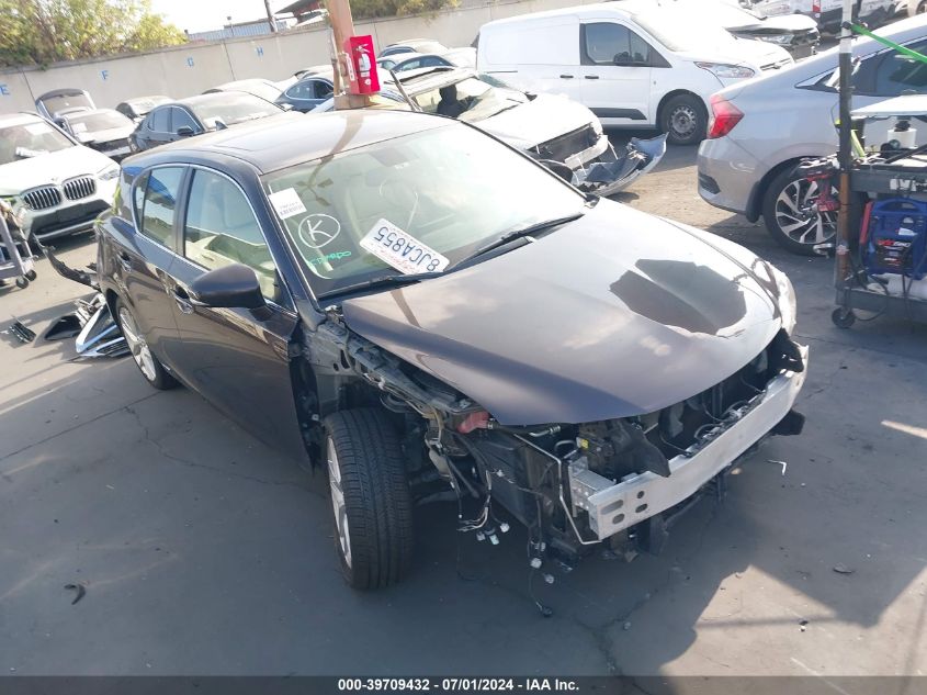 2016 LEXUS CT 200H