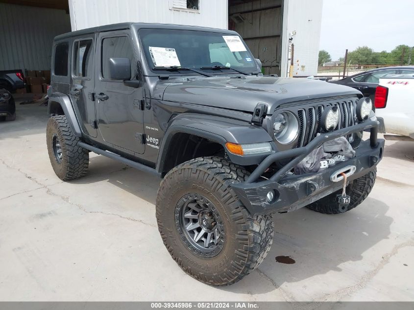 2018 JEEP WRANGLER UNLIMITED SAHARA 4X4