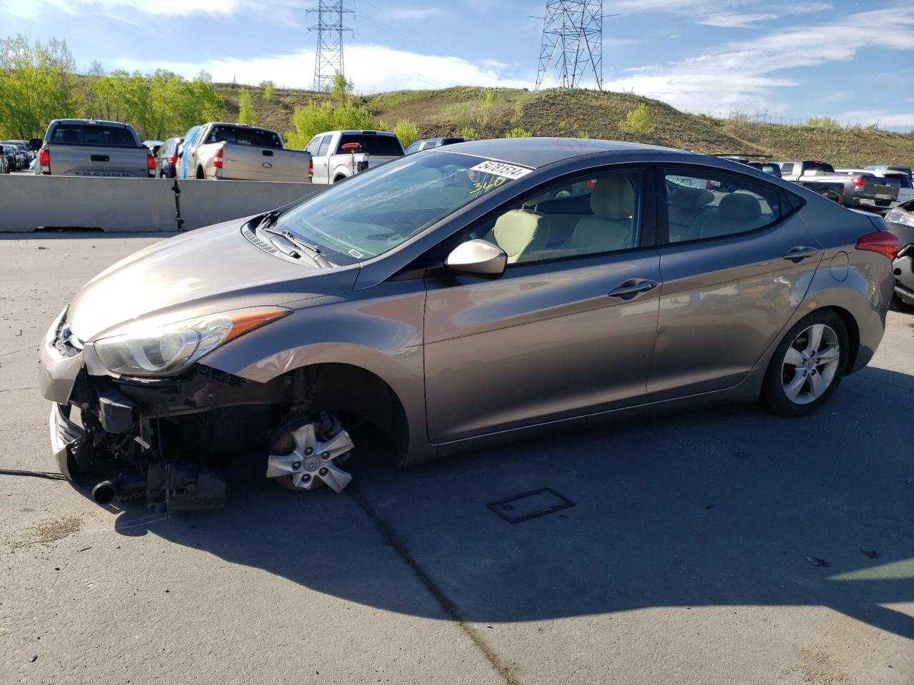 2012 HYUNDAI ELANTRA GLS