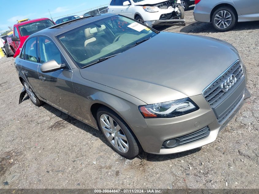 2011 AUDI A4 2.0T PREMIUM