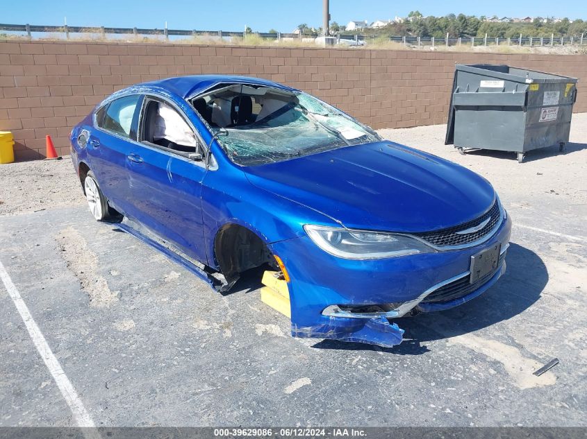 2016 CHRYSLER 200 LIMITED