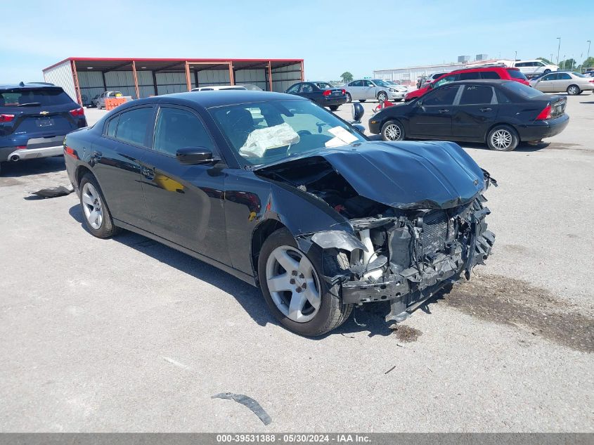 2019 DODGE CHARGER POLICE RWD