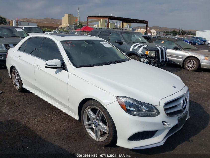 2014 MERCEDES-BENZ E 350 4MATIC